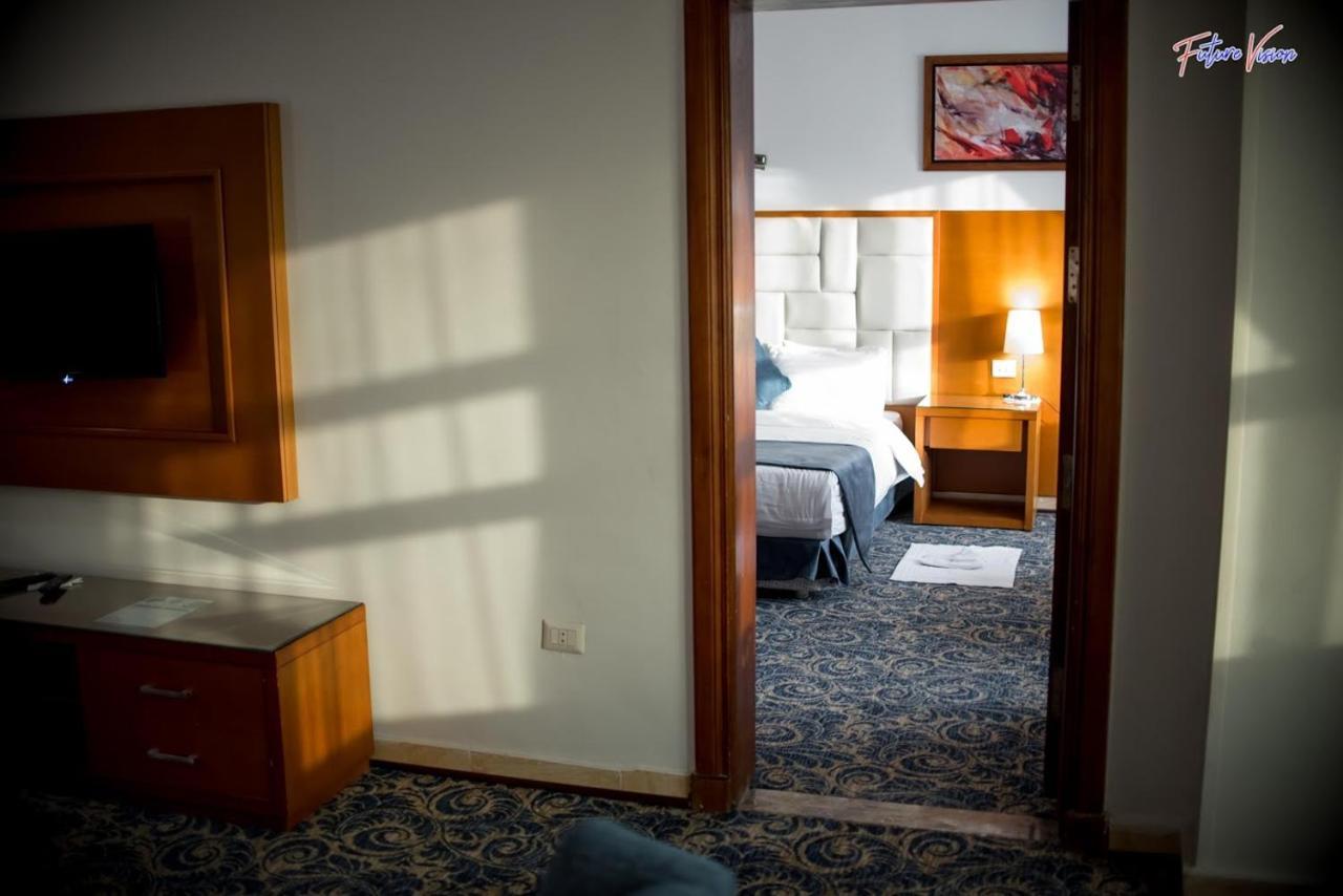 Rehana Plaza Hotel Kairo Exterior foto A room at the hotel