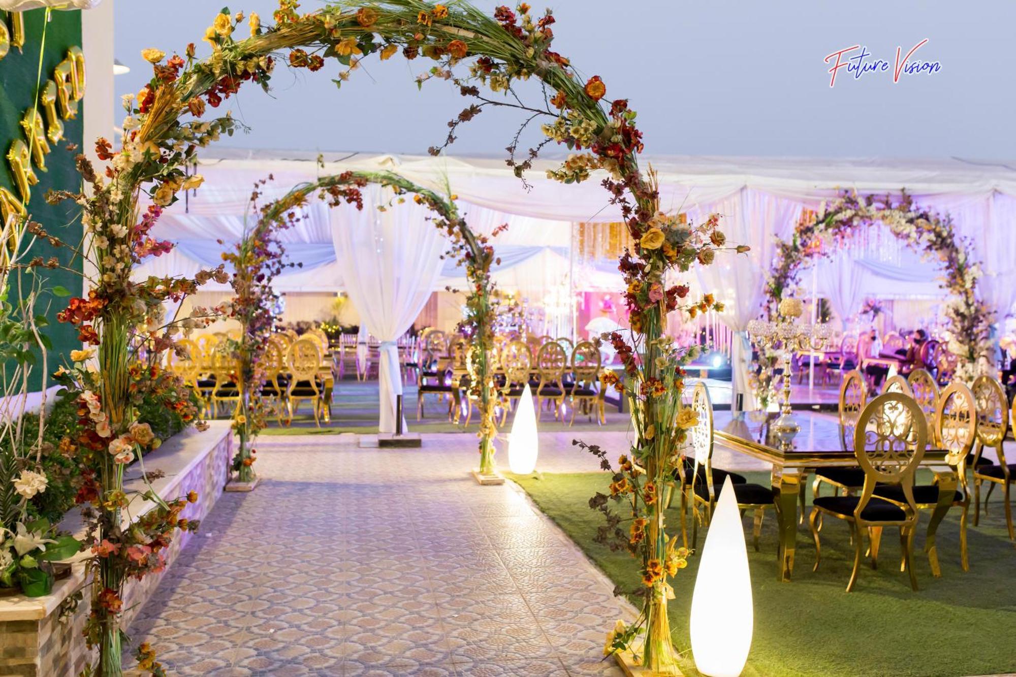 Rehana Plaza Hotel Kairo Exterior foto A wedding reception