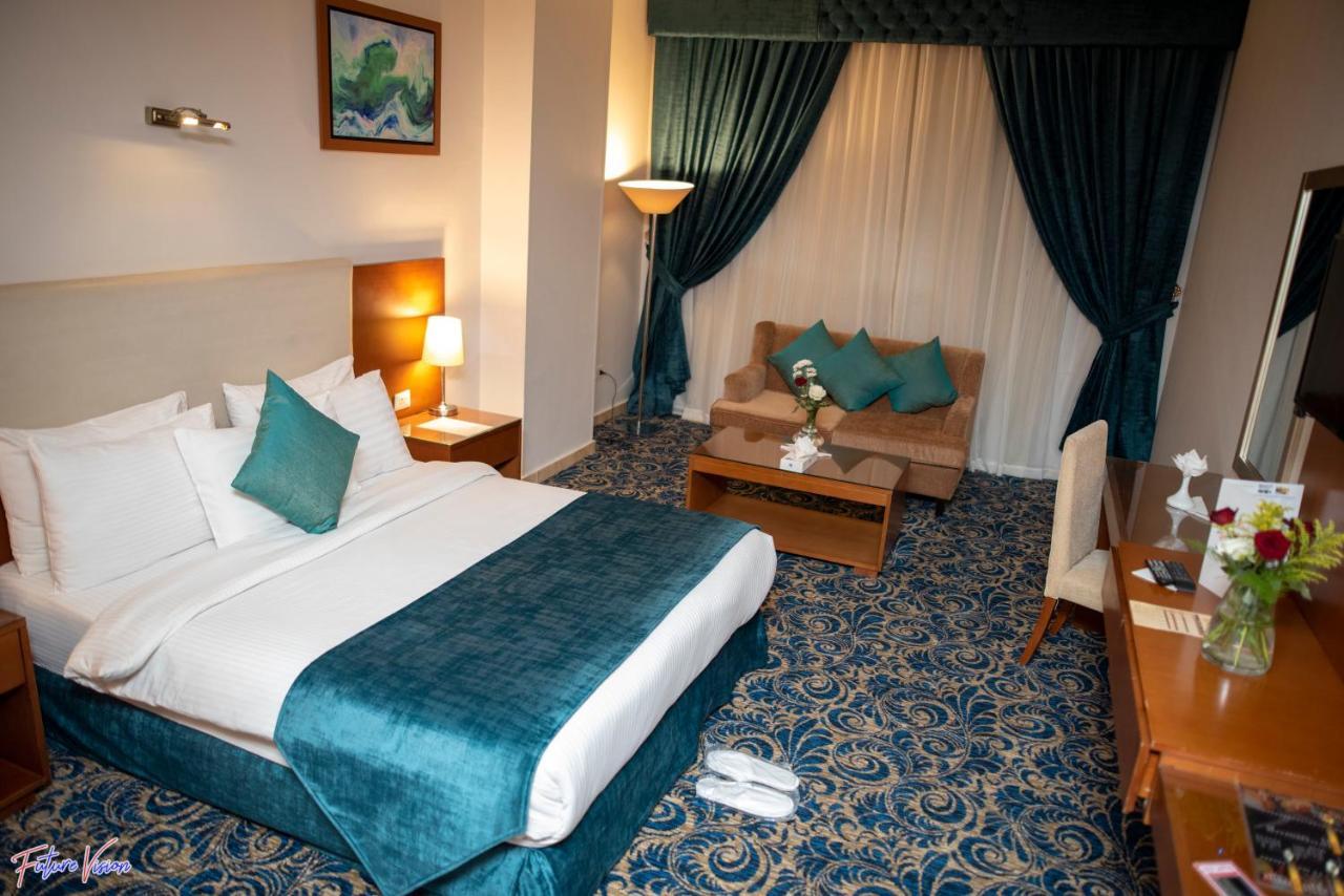 Rehana Plaza Hotel Kairo Exterior foto A room at the hotel