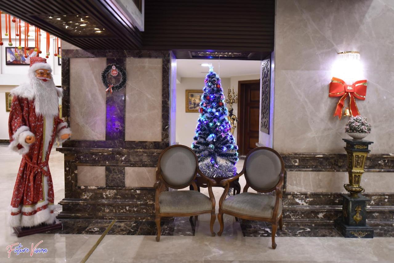 Rehana Plaza Hotel Kairo Exterior foto The lobby of the hotel